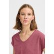B Young Pamila V tee roan rouge melange 