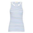 Fransa Hizamond stripe top 14 blue lolite mix 