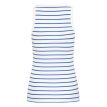 Fransa Hizamond stripe top 14 blue lolite mix 