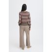 B Young Mmorla zigzag jumper roan rouge mix 