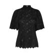 Fransa Mirabella blouse shirt meteorite 