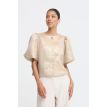 B Young Dariella jacket oatmeal gold 