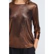 Fransa Franny tee 2 copper metallic 
