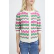 B Young Mmorla ss cardigan phlox pink zig zag 
