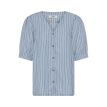B Young Kosmo v ss shirt light blue denim stripe 
