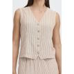 B Young Falakka waistcoat 2 woodsmoke stripe 