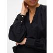Vero Moda Tall Fanni Ls V-Neck Top Wvn Noos Black 