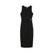 Vero Moda Tall Hosanna S/L 7/8 dress jrs btq ba black 