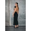 Noisy May Tall Daria open back dress black 