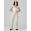 Vero Moda Tall Tessa hr wide jeans ecru 