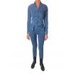 Zip73 Tess jumpsuit jeans skinny wonderful blue 