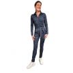 Zip73 Cloe jumpsuit jeans donkerblauw 