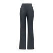 Brandy Olivia wide coated pants blue 