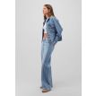 MAVI Malibu hr loose wide leg blocking denim 