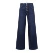 MAVI Siena wide leg button up rinse denim 