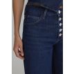 MAVI Siena wide leg button up rinse denim 