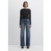 MAVI Malibu wide leg Dark Brushed Denim 