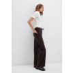 MAVI Malibu wide leg W/Belt Chocolate Colored 