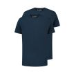 Slater Dallas shirt basic o-neck regular navy 2P 