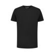 Slater Dallas shirt basic o-neck regular black 2P 