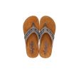 Australian Mika slipper grey blue 