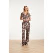 Smashed Lemon Tall Fleur jumpsuit off white brown 