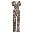 Smashed Lemon Tall Fleur jumpsuit off white brown 