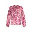 Smashed Lemon Farrah blouse animal print pink 