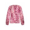 Smashed Lemon Farrah blouse animal print pink 