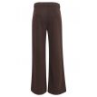 Smashed Lemon Imani pants wide fit visgraat dark brown 