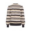 Smashed Lemon Bodhi sweater zigzag black/gold 