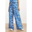 Smashed Lemon Dagmar trousers blue/white 