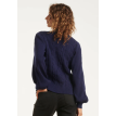Smashed Lemon Tall Saar knit trui 675 navy 