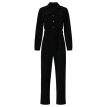 Smashed Lemon Tall Melissa jumpsuit 999 rib black 
