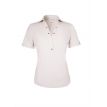 Aime Mosli polo uni goldbutton offwhite 