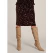 YEST Philippa rok pailletten copper brown 