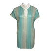 Kimara Tall Kiki top aqua gold 