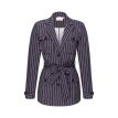 Kimara Tall Noah blazer dotted pinstripe 