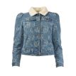 ICNK Tall Nina Denim Jacquard 366 Jeans Blue 