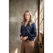 ICNK Tall Cess light crincle shiny satin 367 navy 