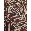 Phebe Tall Faye top a-sym print zwart rood wit 