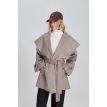 Phebe Tall Quinn jas taupe 