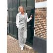 Zizo Tall Sophia gilet silver stripe 