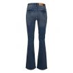 DNM Pure Flynn flap broek flared dirty blue 