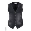 DNM Pure Grace gilet used black embroiderie 