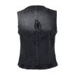 DNM Pure Grace gilet used black embroiderie 