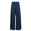 DNM Pure Tall Houston super wide leg mid blue 