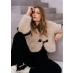 Maicazz Tall Pella bomber short jacket cream 