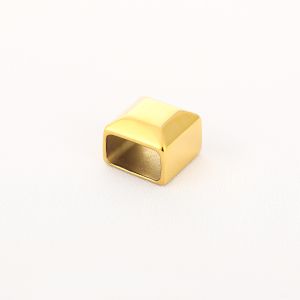 Sequoia Shawl ring square 3D gold