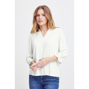 Pulz Lippa smock t shirt cloud dancer